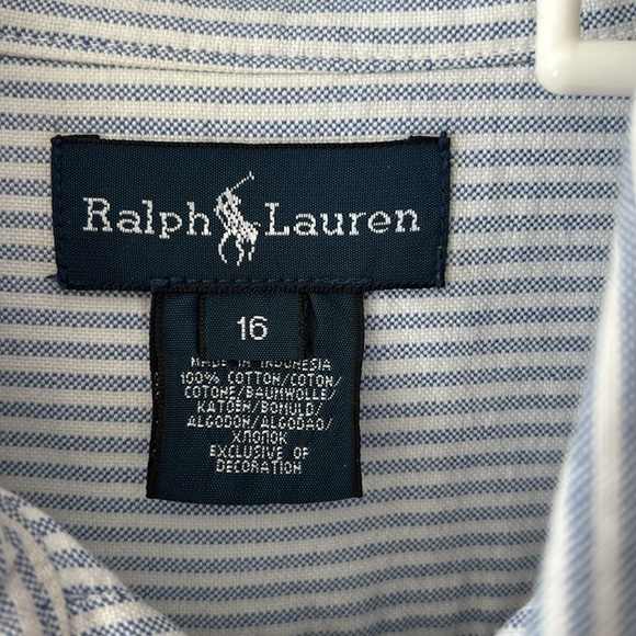 Coller botton down boys shirt - Picture 3 of 4